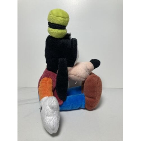 Disney Bean Bag Plush Mouseketoys  - GOOFY 10" - Mickey Mouse & Friends Vintage - Picture 7 of 9